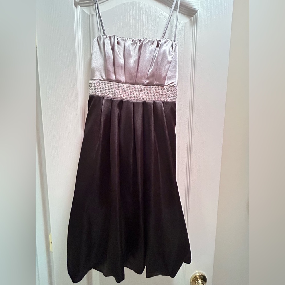 Speeckless black and grey dress